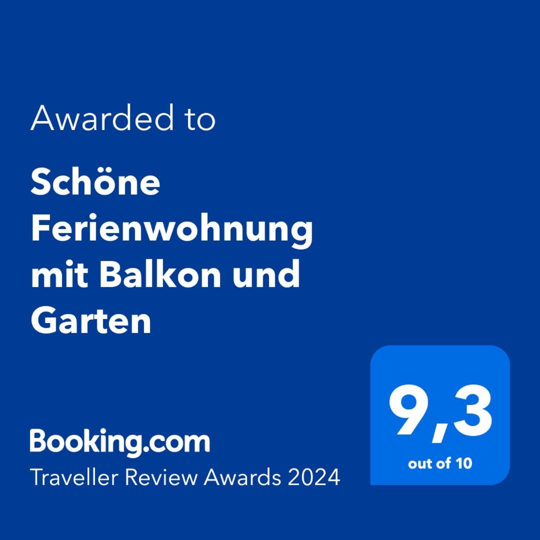 Schoene Ferienwohnung Mit Balkon Und Garten Nonnweiler Ngoại thất bức ảnh